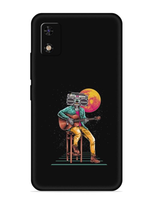 Minimalist Music Embossed Soft Silicone Case for Itel A23 Pro Zapvi