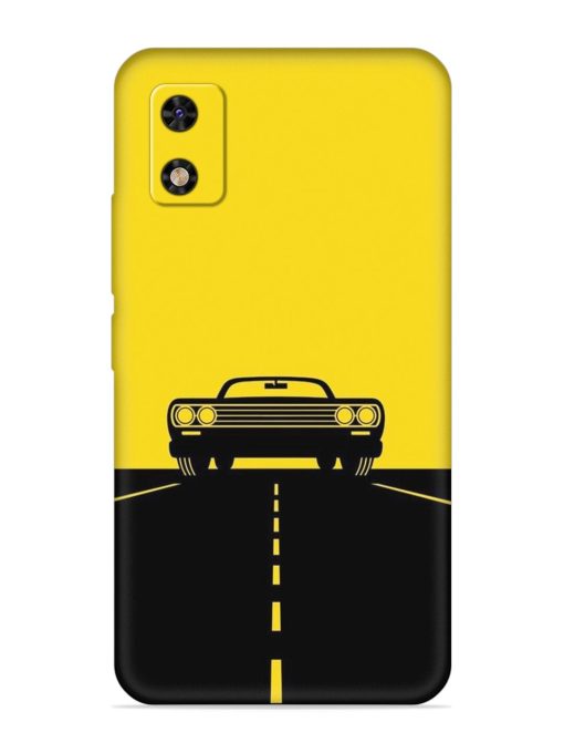 Classic Car Embossed Soft Silicone Case for Itel A23 Pro