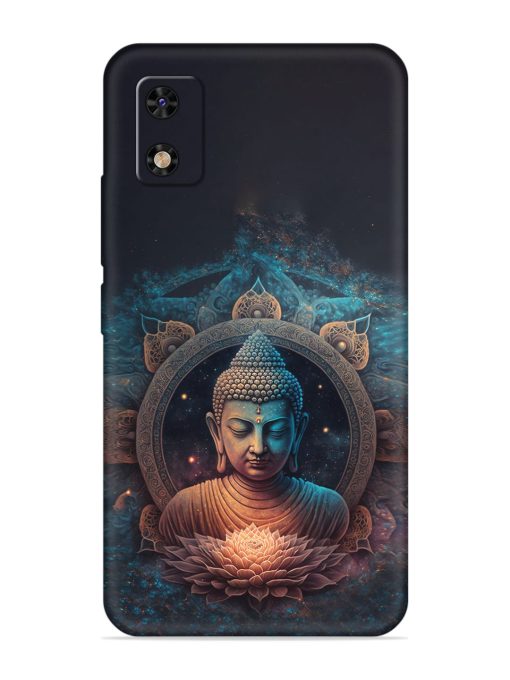 Gautam Buddha Embossed Soft Silicone Case for Itel A23 Pro Zapvi