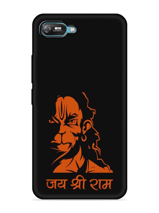 Angry Hanuman Embossed Soft Silicone Case for Itel A25 Zapvi