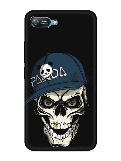 Panda Skull Embossed Soft Silicone Case for Itel A25 Zapvi