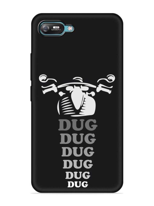 Dug Dug Dug Embossed Soft Silicone Case for Itel A25 Zapvi