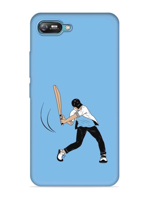 Cricket Gully Boy Embossed Soft Silicone Case for Itel A25 Zapvi