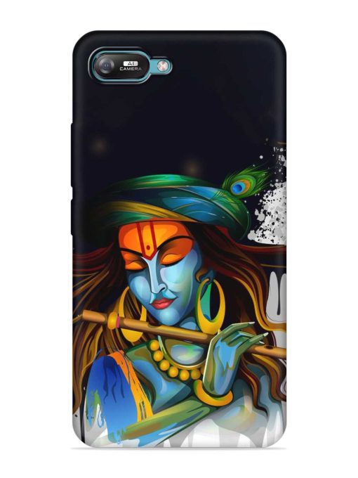 Krishna Art Embossed Soft Silicone Case for Itel A25 Zapvi