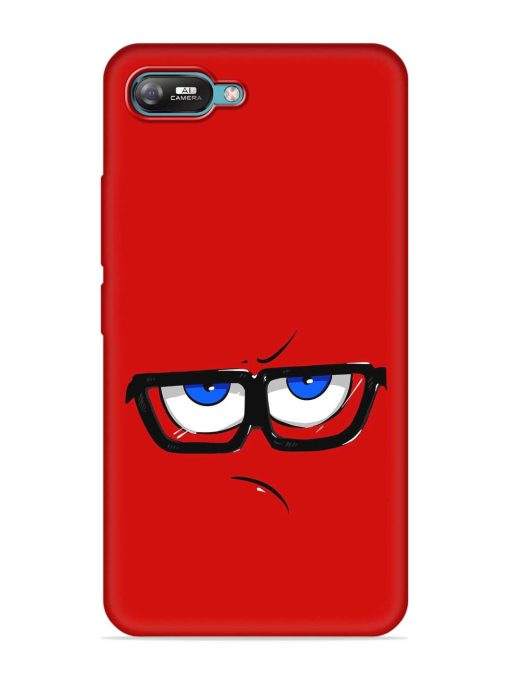 Rad Angry Face Embossed Soft Silicone Case for Itel A25 Zapvi