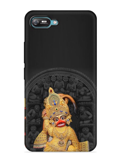 Indian Gold Hanuman Embossed Soft Silicone Case for Itel A25 Zapvi