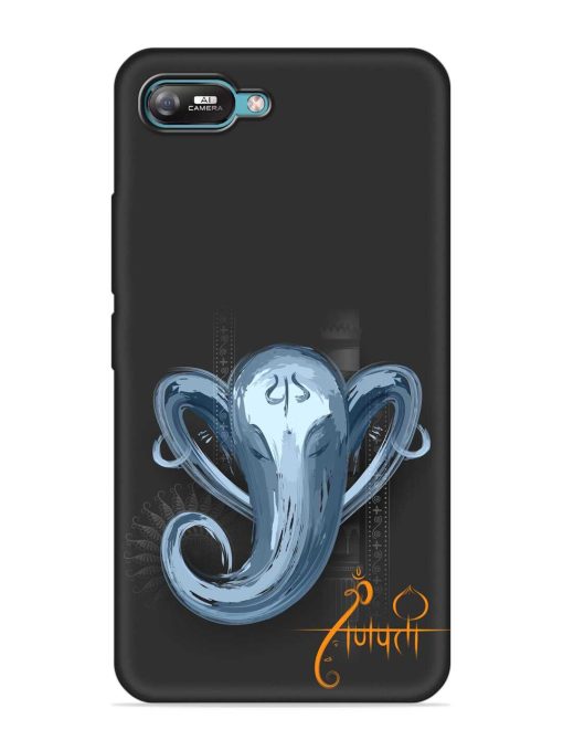 Illustration Lord Ganpati Embossed Soft Silicone Case for Itel A25