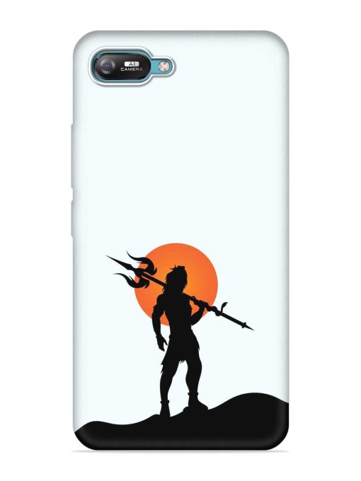 Lord Mahadev Trendy Embossed Soft Silicone Case for Itel A25 Zapvi