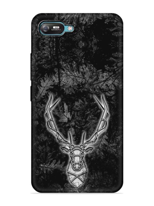 Ancient Deer Embossed Soft Silicone Case for Itel A25 Zapvi