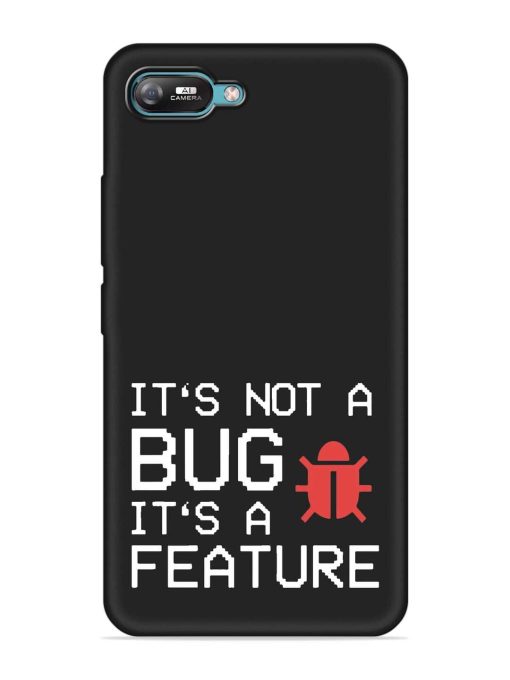 Not Bug Feature Embossed Soft Silicone Case for Itel A25 Zapvi