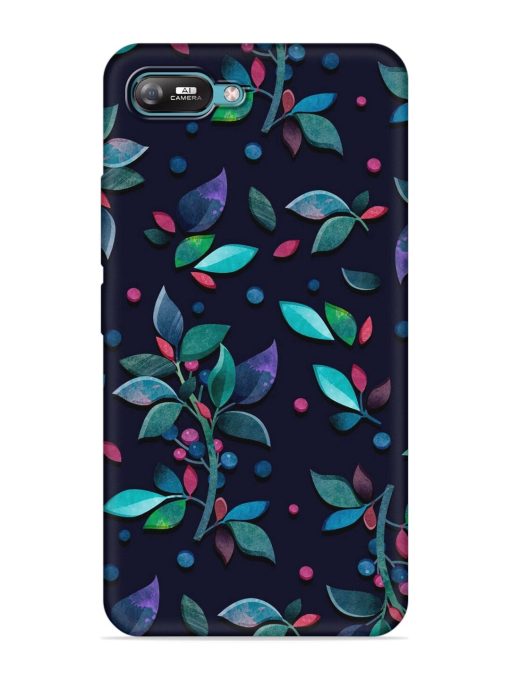 Decorative Watercolor Flower Embossed Soft Silicone Case for Itel A25 Zapvi