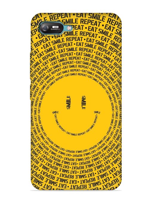 Smiley Embossed Soft Silicone Case for Itel A25 Zapvi