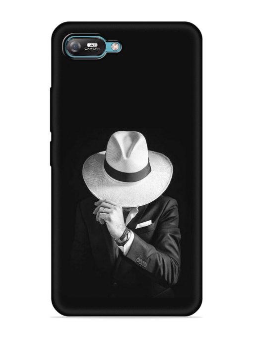 Men Under Hat Embossed Soft Silicone Case for Itel A25