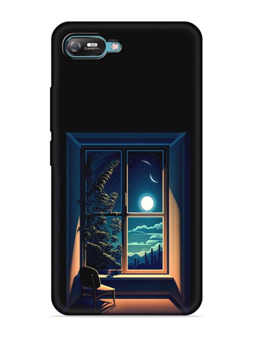 Night View At Window Embossed Soft Silicone Case for Itel A25 Zapvi