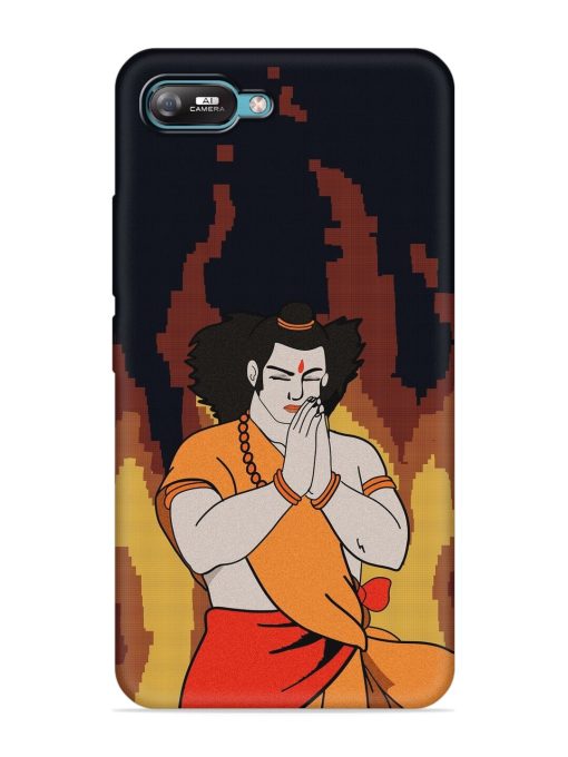 Shree Ram Vector Embossed Soft Silicone Case for Itel A25 Zapvi