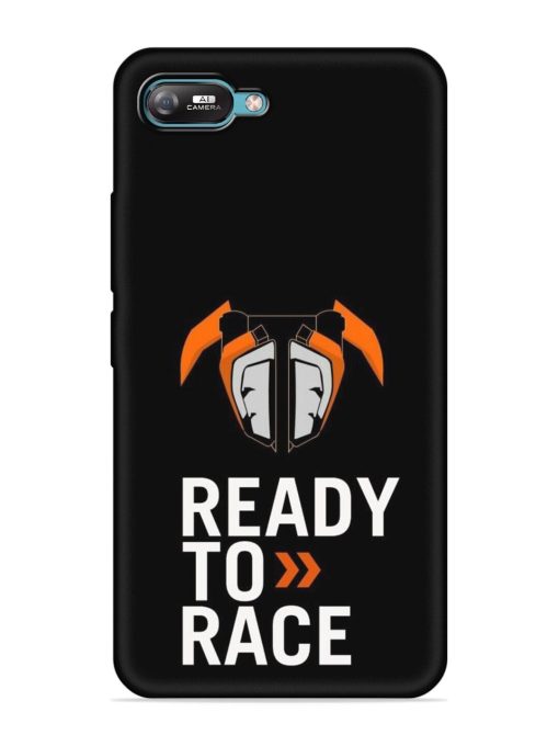 Ready To Race Embossed Soft Silicone Case for Itel A25 Zapvi