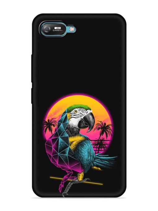 Rad Parrot Embossed Soft Silicone Case for Itel A25 Zapvi