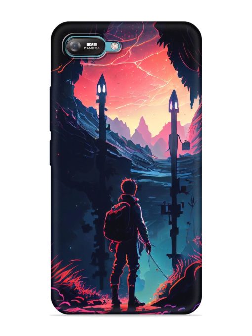 Cgs Artwork Embossed Soft Silicone Case for Itel A25 Zapvi