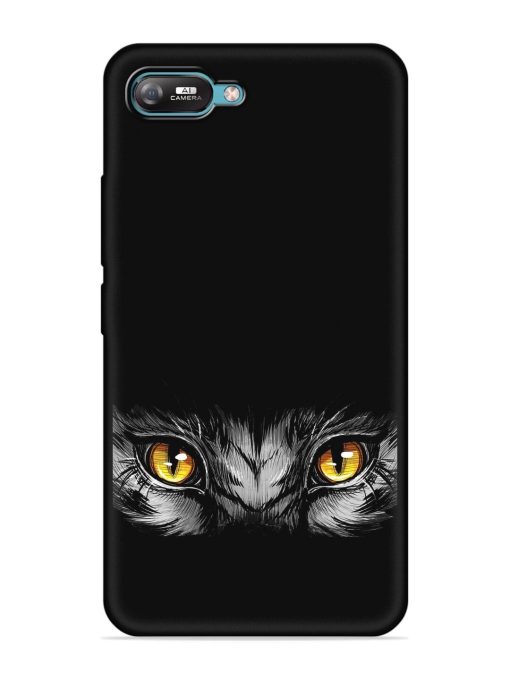 Scary Eye Embossed Soft Silicone Case for Itel A25 Zapvi