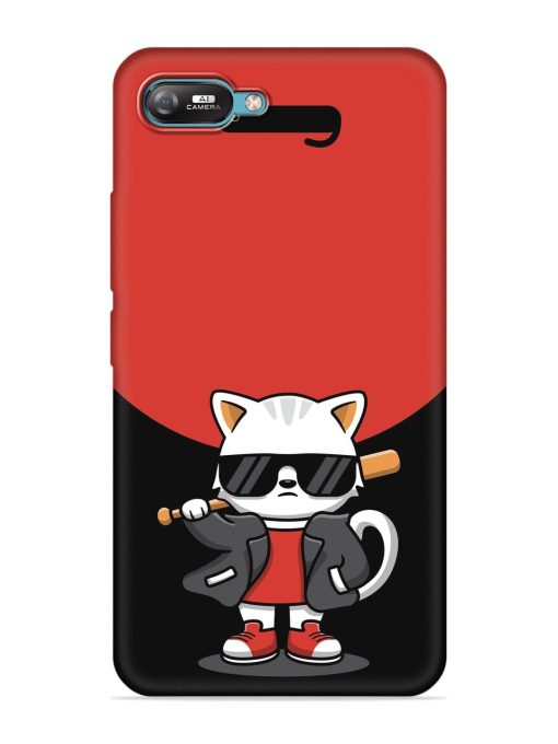 Cool Little Bear Cartoon Embossed Soft Silicone Case for Itel A25