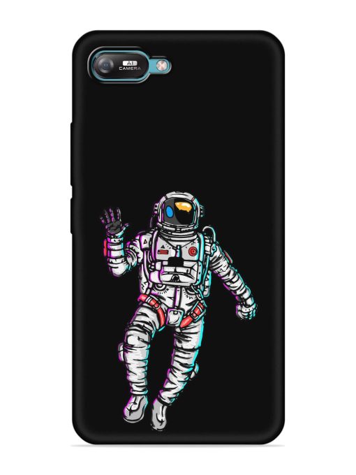 Spaceman Embossed Soft Silicone Case for Itel A25