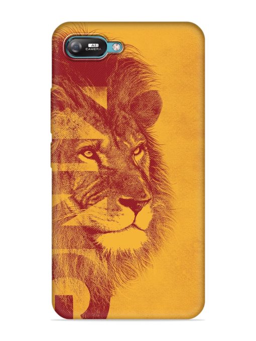 Gold Lion Crown Art Embossed Soft Silicone Case for Itel A25 Zapvi