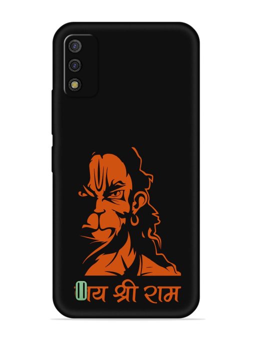 Angry Hanuman Embossed Soft Silicone Case for Itel A26 Zapvi