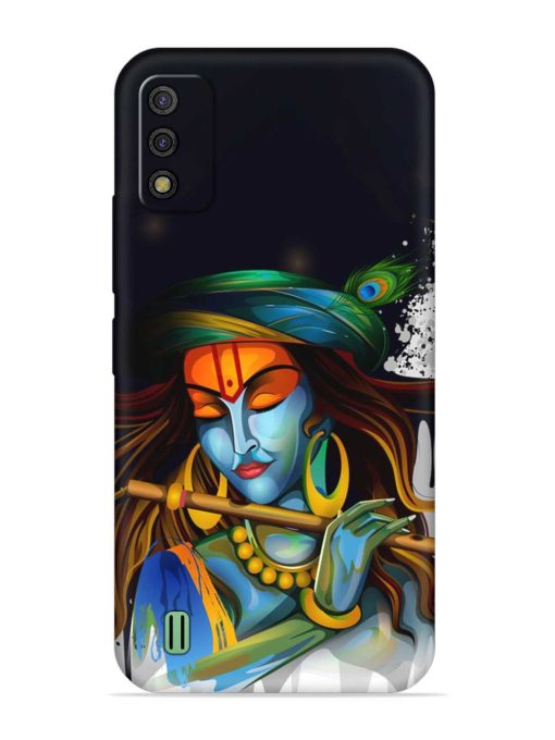 Krishna Art Embossed Soft Silicone Case for Itel A26 Zapvi