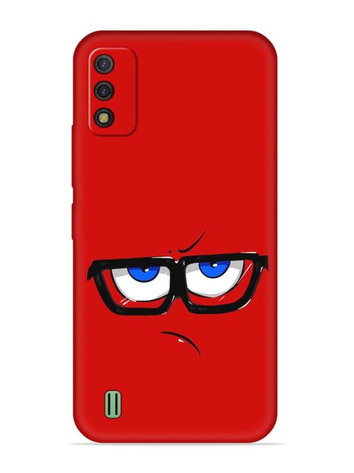 Rad Angry Face Embossed Soft Silicone Case for Itel A26 Zapvi