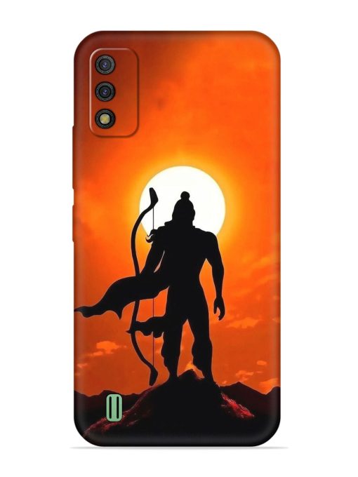 Shree Ram Embossed Soft Silicone Case for Itel A26