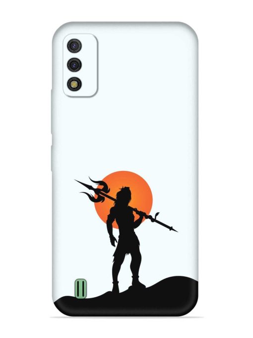 Lord Mahadev Trendy Embossed Soft Silicone Case for Itel A26 Zapvi