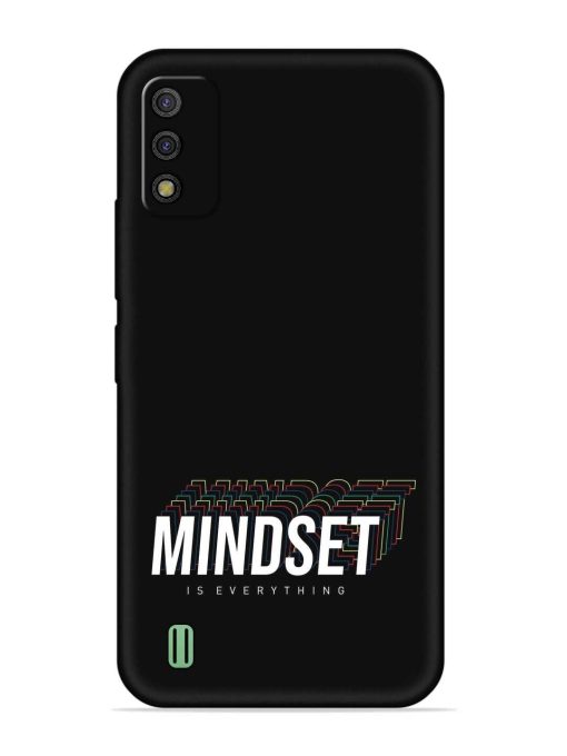 Mindset Everything Slogan Embossed Soft Silicone Case for Itel A26