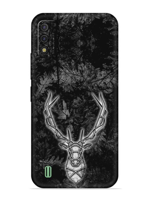 Ancient Deer Embossed Soft Silicone Case for Itel A26 Zapvi