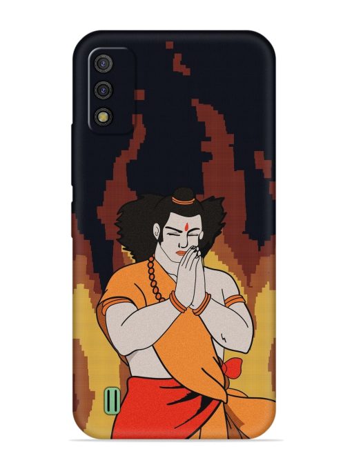 Shree Ram Vector Embossed Soft Silicone Case for Itel A26