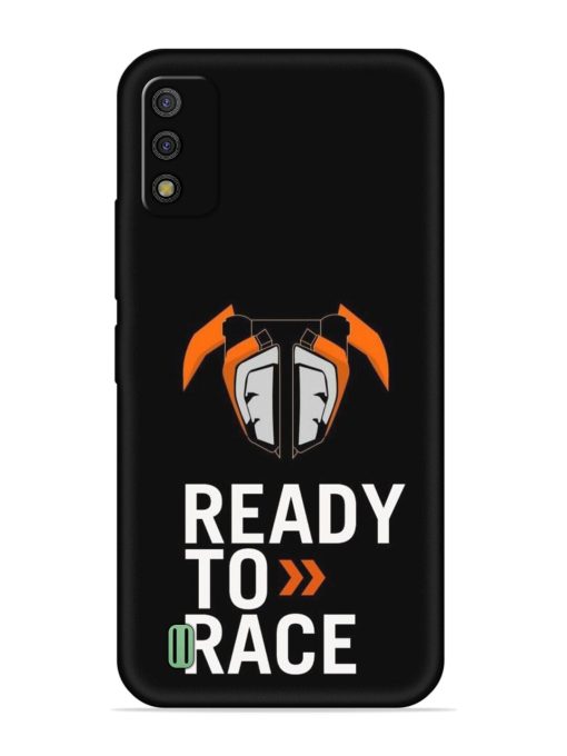 Ready To Race Embossed Soft Silicone Case for Itel A26 Zapvi