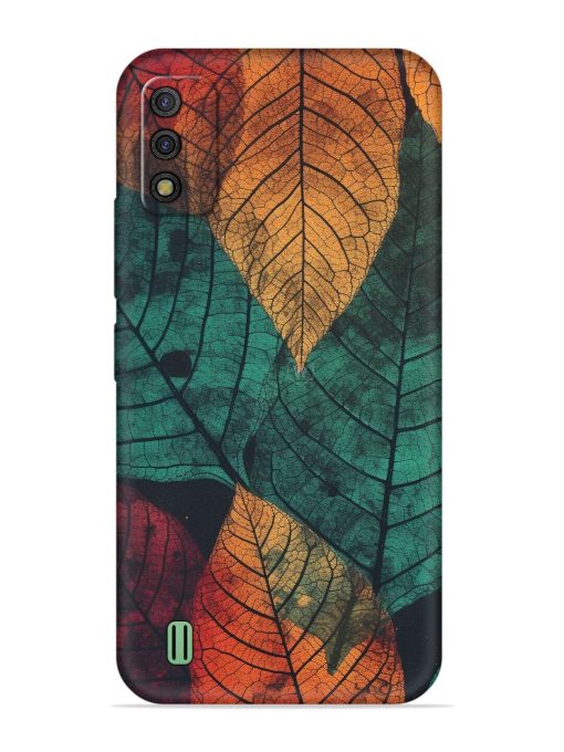 Leaves Artwork Embossed Soft Silicone Case for Itel A26