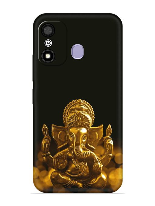 Lord Ganesha Indian Festival Embossed Soft Silicone Case for Itel A27 Zapvi