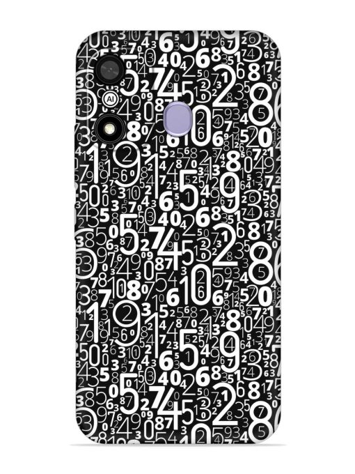 Many Numbers Different Embossed Soft Silicone Case for Itel A27 Zapvi