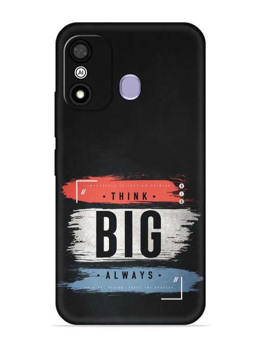 Think Big Always Embossed Soft Silicone Case for Itel A27