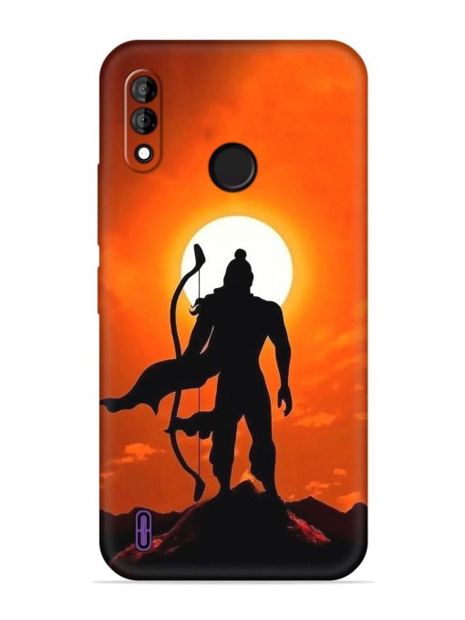 Shree Ram Embossed Soft Silicone Case for Itel A47 Zapvi