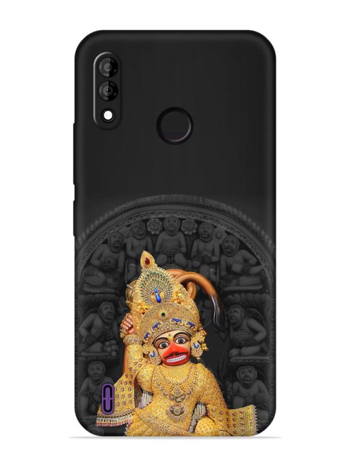 Indian Gold Hanuman Embossed Soft Silicone Case for Itel A47 Zapvi