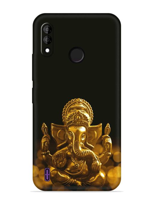 Lord Ganesha Indian Festival Embossed Soft Silicone Case for Itel A47 Zapvi