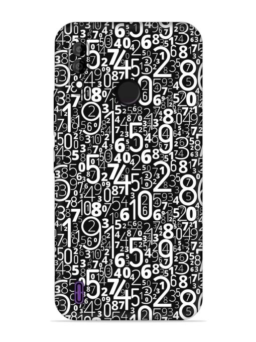 Many Numbers Different Embossed Soft Silicone Case for Itel A47