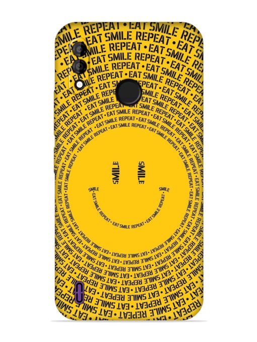 Smiley Embossed Soft Silicone Case for Itel A47