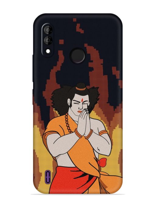 Shree Ram Vector Embossed Soft Silicone Case for Itel A47