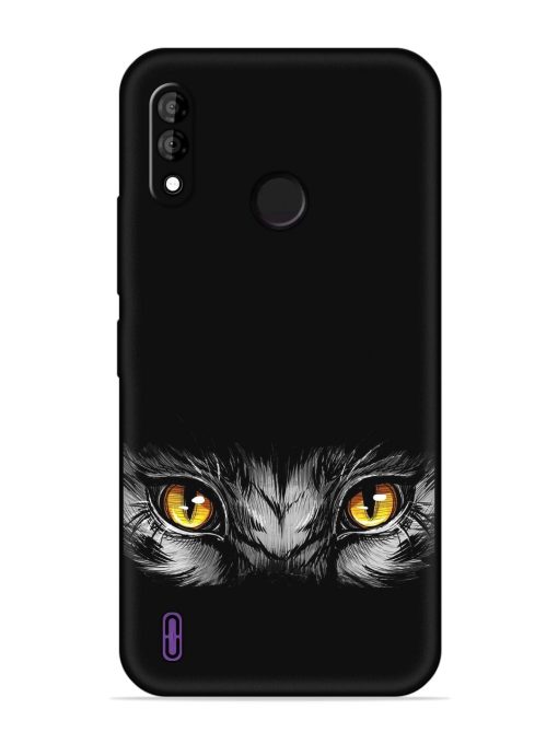 Scary Eye Embossed Soft Silicone Case for Itel A47 Zapvi