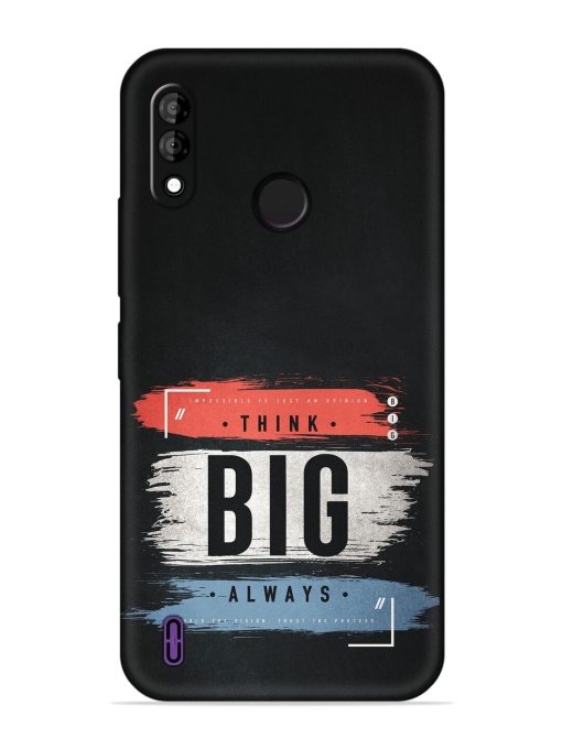 Think Big Always Embossed Soft Silicone Case for Itel A47