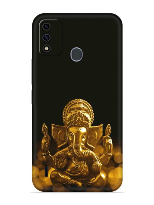 Lord Ganesha Indian Festival Embossed Soft Silicone Case for Itel A48 Zapvi