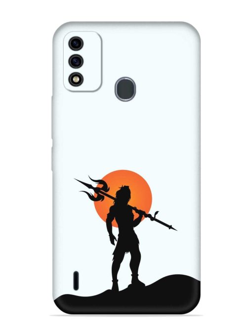 Lord Mahadev Trendy Embossed Soft Silicone Case for Itel A48