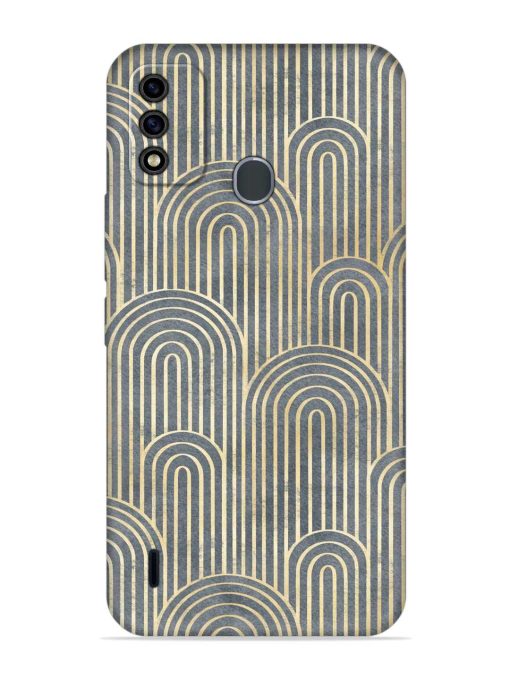 Art Deco Style Embossed Soft Silicone Case for Itel A48